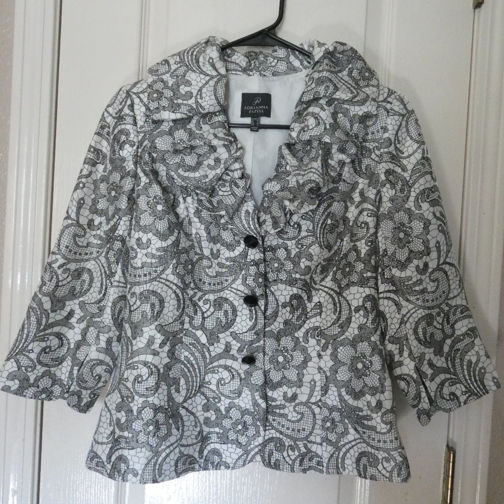 Adrianna Papell Jacket Size 4
